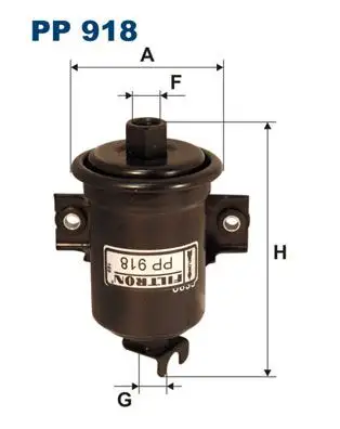 FILTRON PP918 Yakıt Filtresi 25121757