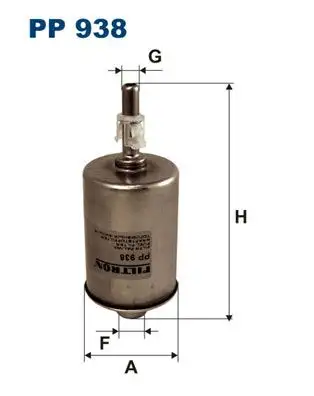 FILTRON PP938 Yakıt Filtresi