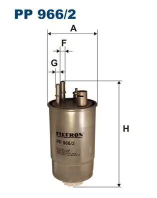 FILTRON PP966/2 Yakıt Filtresi 1578143