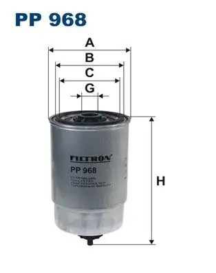 FILTRON PP968 Yakıt Filtresi