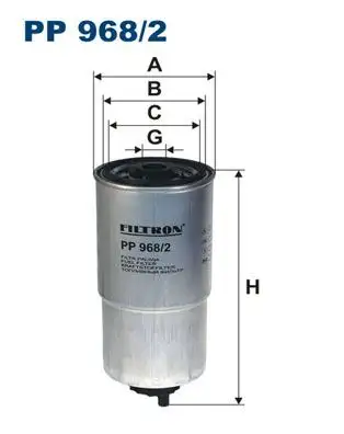 FILTRON PP968/2 Yakıt Filtresi