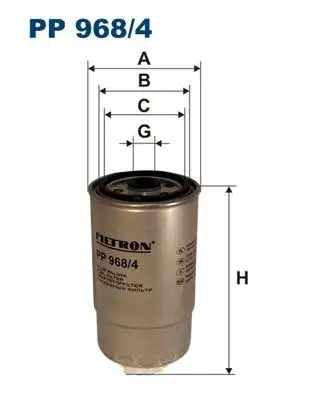FILTRON PP968/4 Yakıt Filtresi
