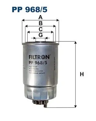 FILTRON PP968/5 Yakıt Filtresi