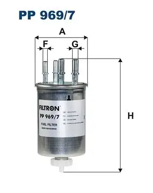FILTRON PP969/7 Yakıt Filtresi LR041978