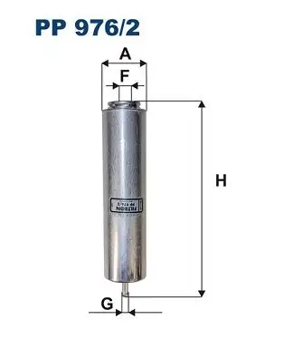 FILTRON PP976/2 Yakıt Filtresi 13327811401