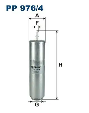 FILTRON PP976/4 Yakıt Filtresi 13328511053