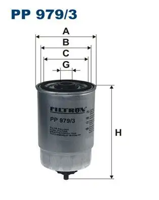 FILTRON PP979/3 Yakıt Filtresi 319223E200