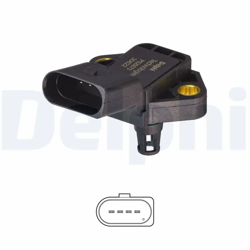 DELPHI PS20073-12B1 MAP Sensörü 03G906051M