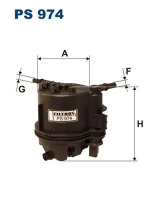 FILTRON PS974 Yakıt Filtresi