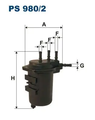 FILTRON PS980/2 Yakıt Filtresi