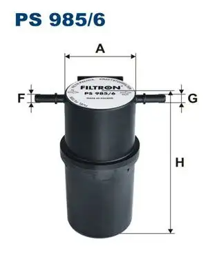 FILTRON PS985/6 Yakıt Filtresi 2H0127401
