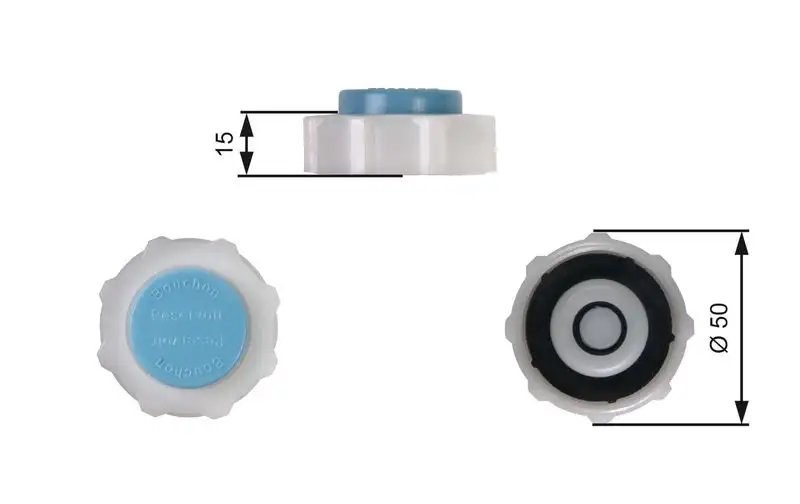 GATES RC221 Yedek Su Depo Kapağı 7700808837
