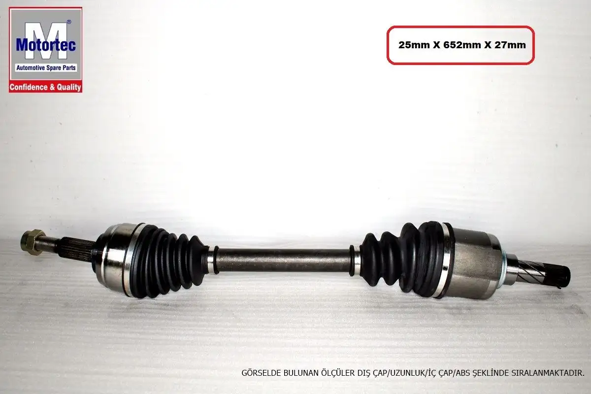 MOTORTEC RNT0680 Ön Aks (Sol) 391017275R