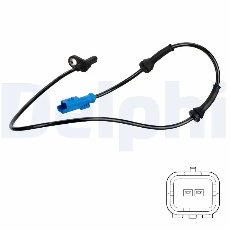 DELPHI SS20744 ABS Hız Sensörü (Arka) 9805066580