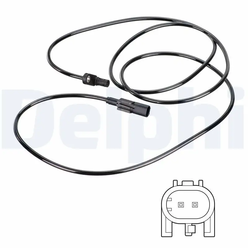 DELPHI SS20795 ABS Hız Sensörü (Arka Sol) A9065400117