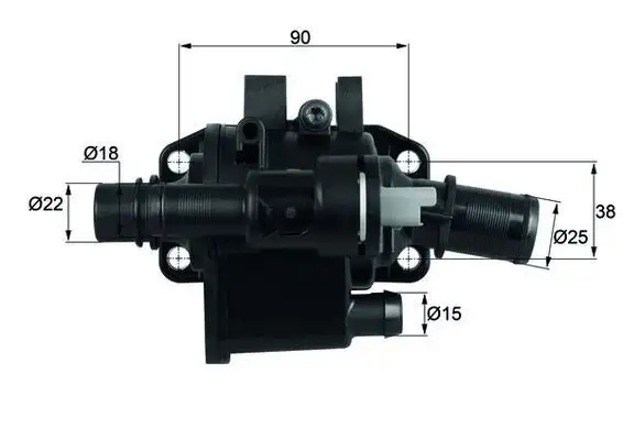 MAHLE TH4283 Termostat