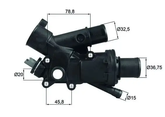 MAHLE TH4383 Termostat