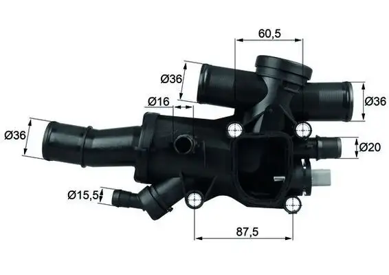 MAHLE TH4483 Termostat