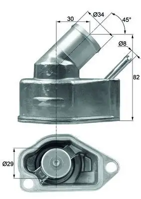 MAHLE TI1092 Termostat
