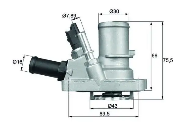 MAHLE TI14488 Termostat