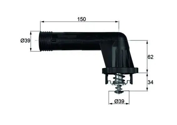 MAHLE TI2095 Termostat