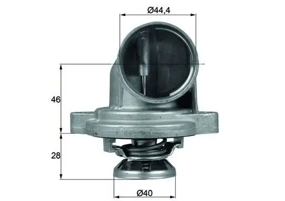 MAHLE TI2380 Termostat A6012030575
