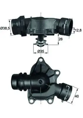 MAHLE TI2688 Termostat 11532247269