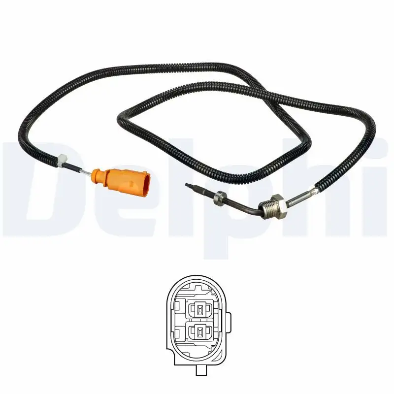 DELPHI TS30264 Egzoz Sıcaklık Sensörü 070906088P