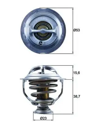 MAHLE TX12395D Termostat 06J121113A