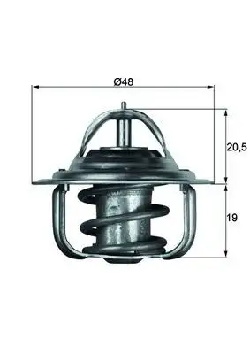 MAHLE TX583D Termostat
