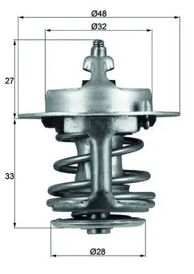 MAHLE TX6383 Termostat