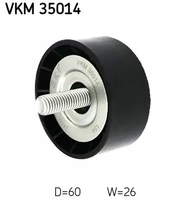 SKF VKM35014 Alternatör Gergi Rulmanı 636290