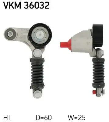 SKF VKM36032 Kayış Gergi Kütüğü 7700102395