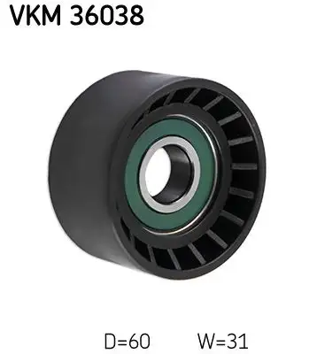 SKF VKM36038 Alternatör Gergi Rulmanı
