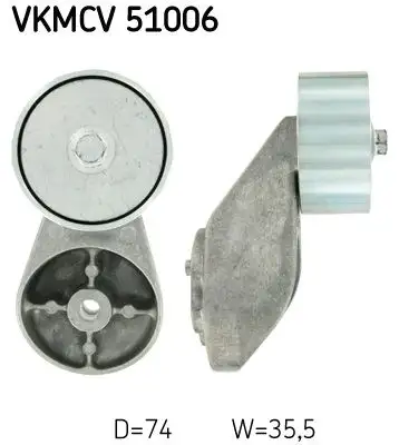 SKF VKMCV51006 Kayış Gergi Kütüğü A9062001270