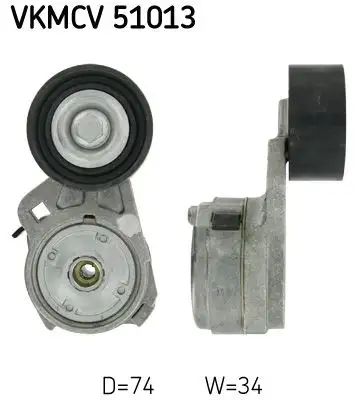 SKF VKMCV51013 Kayış Gergi Kütüğü A9062002370