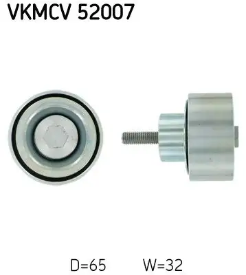 SKF VKMCV52007 Alternatör Gergi Rulmanı
