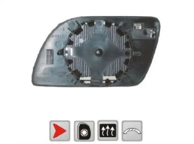 VIEWMAX VM194GHR Dış Ayna Camı (Sağ) 6Q0857522C