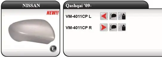 VIEWMAX VM4011CPL Dış Ayna Kapağı (Sol) 96374JD08E