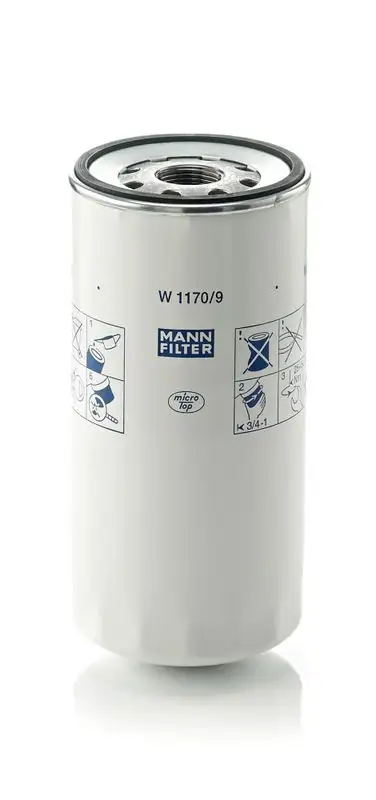 MANN W1170/9 Yağ Filtresi 2C466744AA