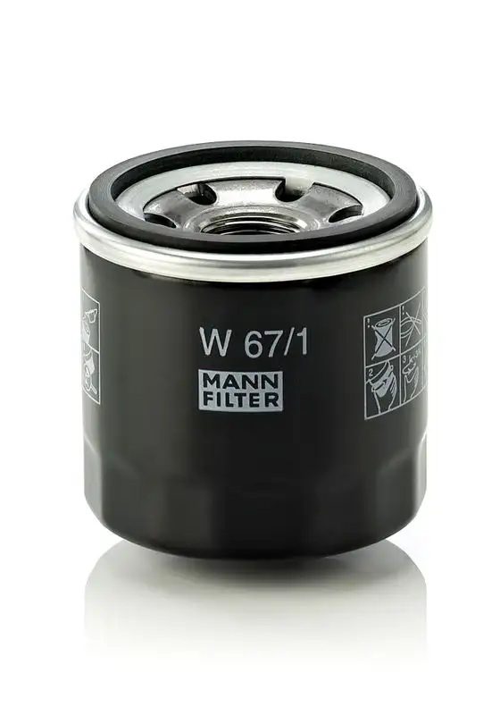 MANN W67/1 Yağ Filtresi